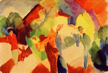 Walkers in the Park